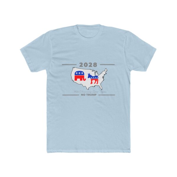 2028 No Trump Unisex Cotton Crew Tee - Image 25