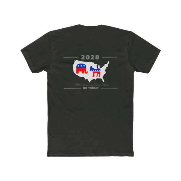 2028 No Trump Unisex Cotton Crew Tee - Image 17