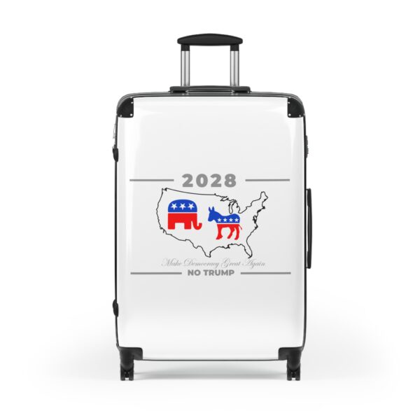 Political Themed Suitcase - 2028 Election Travel Luggage with GOP and Dem Design - Image 9