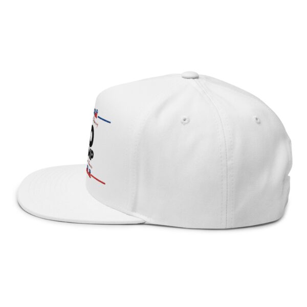 Republicans 2028 Embroidered Flat Bill Cap - Image 3