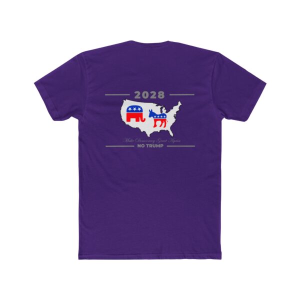 2028 No Trump Unisex Cotton Crew Tee - Image 29