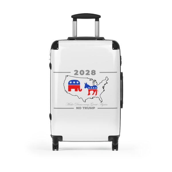 Political Themed Suitcase - 2028 Election Travel Luggage with GOP and Dem Design - Image 5