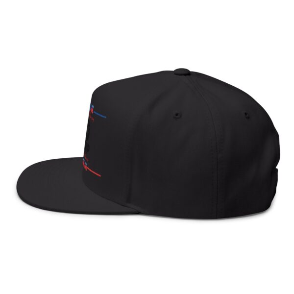 Republicans 2028 Embroidered Flat Bill Cap - Image 11
