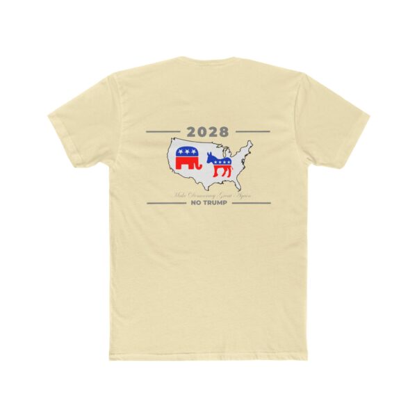 2028 No Trump Unisex Cotton Crew Tee - Image 14