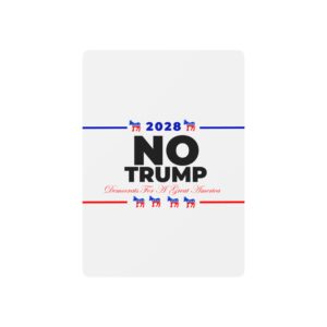 Democrats Themed Playing Cards Set - No Trump Design