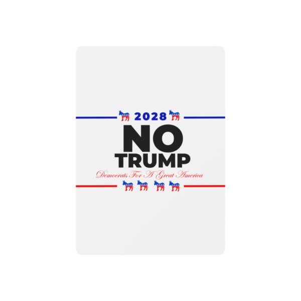 Democrats Themed Playing Cards Set - No Trump Design