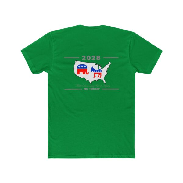 2028 No Trump Unisex Cotton Crew Tee - Image 20