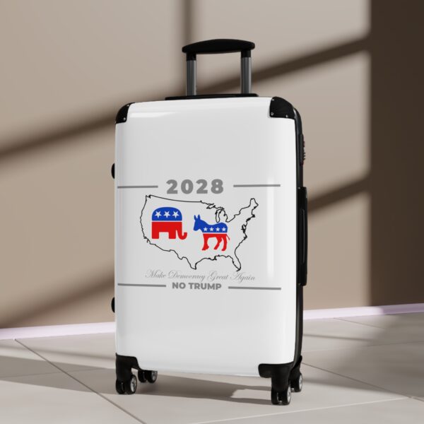 Political Themed Suitcase - 2028 Election Travel Luggage with GOP and Dem Design - Image 8